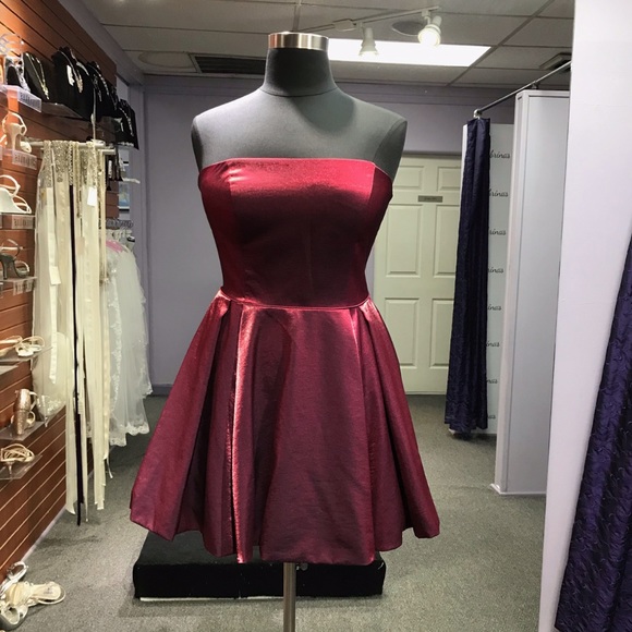 Sherri Hill Dresses & Skirts - Sherri Hill - Style 52969 - Size 16 - Wine